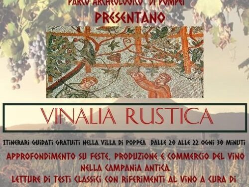 Vinalia Rustica Approfondimento su feste, produzione e commercio del vino.