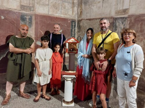 Archeoclub Torre Annunziata e il focus sulla scuola e i giochi antichi a cura del Gruppo Storico oplontino